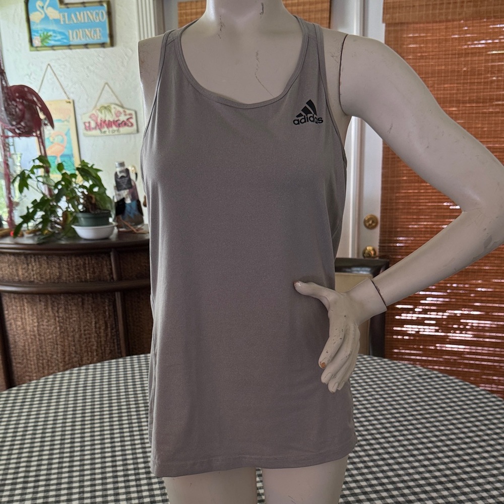 Adidas Women's Tank Top in Gray